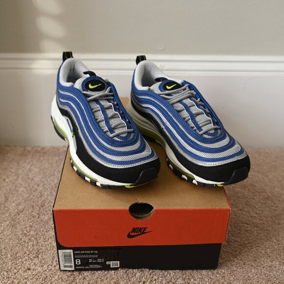 Nike Air Max 97 OG Atlantic Blue Voltage - Picture 2 of 8
